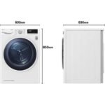 Lg RH90V5AV6N - Secadora Con Bomba De Calor 9 Kg D Blanco – Image 2