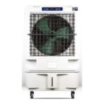 Climatizador evaporativo 450W – Depósito de agua 50L – 3 velocidades ajustables – Oscilación automática para espacios grandes – M Confor