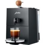 Jura ONO máquina de espresso negra diseño elegante