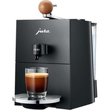 Jura ONO máquina de espresso negra diseño elegante
