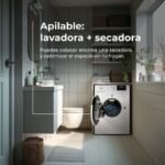 EVVO Lavadora 7 kg Terra N7, 1400 rpm, Clase A, Motor inverter eDRIVE, 16 programas, Lavado 15', Inicio diferido, Blanco – Image 4