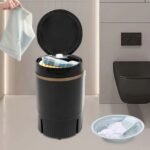 Mini lavadora portátil multifunción con cesta de centrifugado, color negro