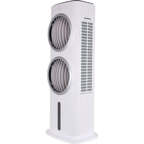 Climatizador evaporativo 90W para 30m² – Caudal de aire 1600m³/h – 5 velocidades y función swing – Depósito 9L – M Confort