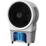 Climatizador evaporativo 250W para 80m2 – Ventilador axial 6000m3/h – 3 niveles de velocidad – Depósito de agua 80L – M Confort - Imagen 3