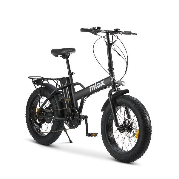 Nilox X5 Pro eBike Bicicleta Electrica 25Km/h Ruedas FAT 20'' 250W 60Km Autonomia + Luces