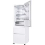 Haier – Frigorífico combi no frost E 185 cm 360L blanco – Puertas reversibles – Clase energética E – Diseño independiente – Image 4