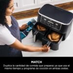 Ninja – Freidora sin aceite 9,5L – AF400EU – Potencia 1800W – Tecnología de cocción rápida – Image 5