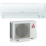 Mitsubishi Electric – Aire acondicionado monosplit reversible 9000 BTU – MSZHR25VF – Inverter A++/A+ – Para estancias de 20-30 m² – Silencio 21-43 dB(A)