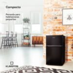 Klarstein – Frigorífico-congelador compacto 87 litros – Congelador 26 litros – Silencioso 40 dB – NoFrost – Diseño americano – Image 3