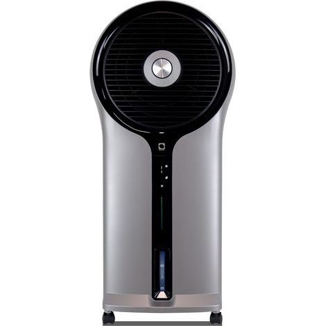 Climatizador evaporativo 110W para 15m2 – Caudal 800m3/h – 3 velocidades – Timer 1-7h – Sensor de calidad del aire – Ice box – M Confort