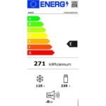 Haier – Frigorífico combi no frost E 185 cm 360L blanco – Puertas reversibles – Clase energética E – Diseño independiente – Image 5