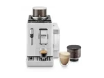 Cafetera superautomática – De’Longhi Rivelia EXAM440.35.W, 1450 W, 19 bar, Molinillo integrado, Espumador leche, Táctil, 4 perfiles, 8 recetas, Blanco