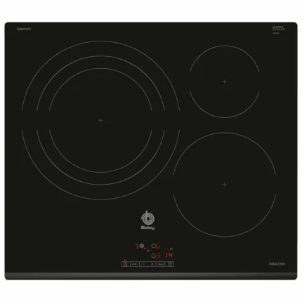 Placa de inducción Balay 3EB967FR – 60 cm, 3 zonas, biselada