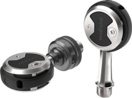 Wahoo Powrlink Zero Left Pedals With Power Meter Plateado