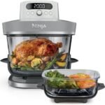 Ninja CRISPi Pro AS090CHWH Freidora de aire de vidrio 5,7 L + 2,3 L 2100 W Blanco 5 modos hasta 230 °C – Image 5