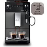 Machine a café - MELITTA - Avanza F270-100 - Réservoir d'eau 1,5 L - Réservoir a grains 250 g - 1450 W - Gris titanium – Image 2