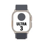 Apple Watch Ultra 3/ Gps/ Cellular/ 49Mm/ Caja Titanio Negro/ Correa Loop Alpine Negra L