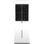 Climatizador evaporativo 62W para 25 m2 – Ventilador axial 1400m3/h – 4 velocidades – Timer 1-8h – Filtros y ionizador – M Confort