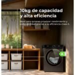 EVVO Lavadora 10 kg Nova Q10x, 1400 rpm, Clase A, Motor Inverter eDRIVE, 14 programas, vapor Steam Wash, lavado rápido 15', inox – Image 5