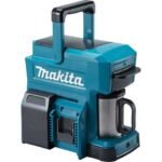 Makita – Cafetera monodosis 18V/12V para cápsulas y café molido – Depósito de agua lavable – Asa de transporte – DCM501Z