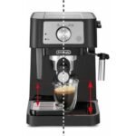 Delonghi – Cafetera monodosis De’Longhi Stilosa negra – Potencia 1100W – Presión 15 bares – Espumador de leche integrado – Depósito 1L – Image 3