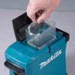Makita – Cafetera monodosis 18V/12V para cápsulas y café molido – Depósito de agua lavable – Asa de transporte – DCM501Z – Image 3