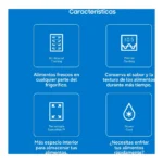 Frigorífico 1 puerta Samsung RR40H39GETEF – No Frost, 387 L, Inox – Image 7