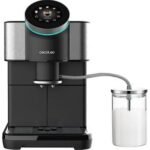 Cecotec Cafetera superautomática Táctil Cremmaet Spin. 1450W, 19 Bares, Pantalla TFT, Sistema Thermoblock, Limpieza Automática