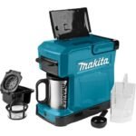 Makita – Cafetera monodosis 18V/12V para cápsulas y café molido – Depósito de agua lavable – Asa de transporte – DCM501Z – Image 4
