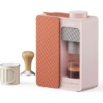 Ciarra – Máquina de café portátil espresso 15 bares – Doble alimentación red y batería – Depósito 180 ml – CBPCM551P