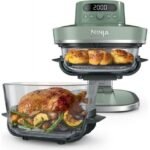 Ninja AS090EUGN freidora Sencillo 5,7 L Independiente 2000 W Freidora de aire caliente Verde