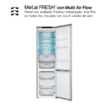 Frigorífico Combi LG GBV7280AMB – Inox, Clase A, 387 L – Image 4