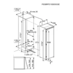 Frigorífico integrable Electrolux ERD6DE18S1 – 310 L, Clase E, 32 dB – Image 5