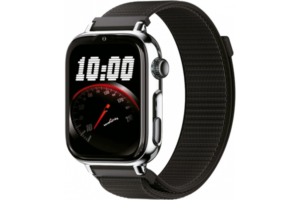 Smartwatch Savefamily Plus 2 Junior Plata Correa Tela Black Night