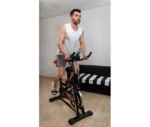 Pro Indoor Spinning Bike, bicicleta estática para cardio intensivo. Ideal para entrenamientos de alta resistencia y tonificación. – Image 10