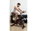 Pro Indoor Spinning Bike, bicicleta estática para cardio intensivo. Ideal para entrenamientos de alta resistencia y tonificación. – Image 2