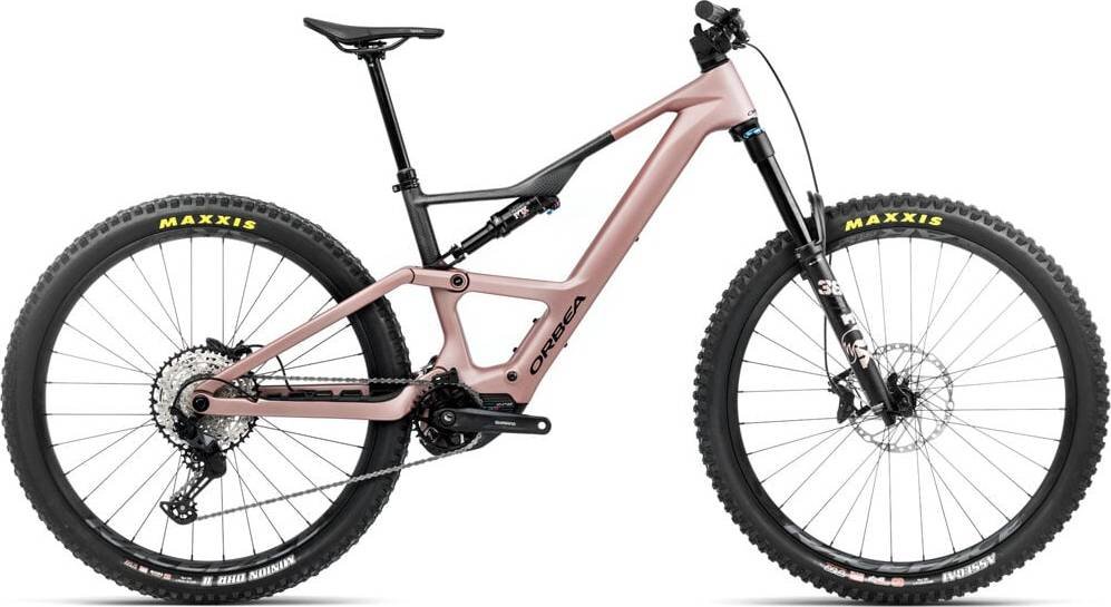Orbea Rise LT M20 420 Wh 29-inch Electric Mountain Bike, Frame Size M - Pink/Rose Gold/Black Orbea Rise LT M20 420 Wh 29-inch Electric Mountain Bike, Frame Size M - Pink/Rose Gold/Black