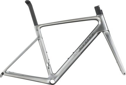 Scott Cuadro Addict Road Frame Plateado XL