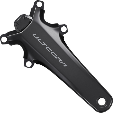 Shimano Bielas Doble Ultegra FC-R8100-P con Medidor de Potencia Plateado 172,5 mm