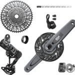 Sram Transmisión De Casete Groupe E-Mtb Gx Bosch Isis Axs T-Type Clip-On 10/52 Noir