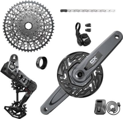 Sram Transmisión De Casete Groupe E-Mtb Gx Bosch Isis Axs T-Type Clip-On 10/52 Noir